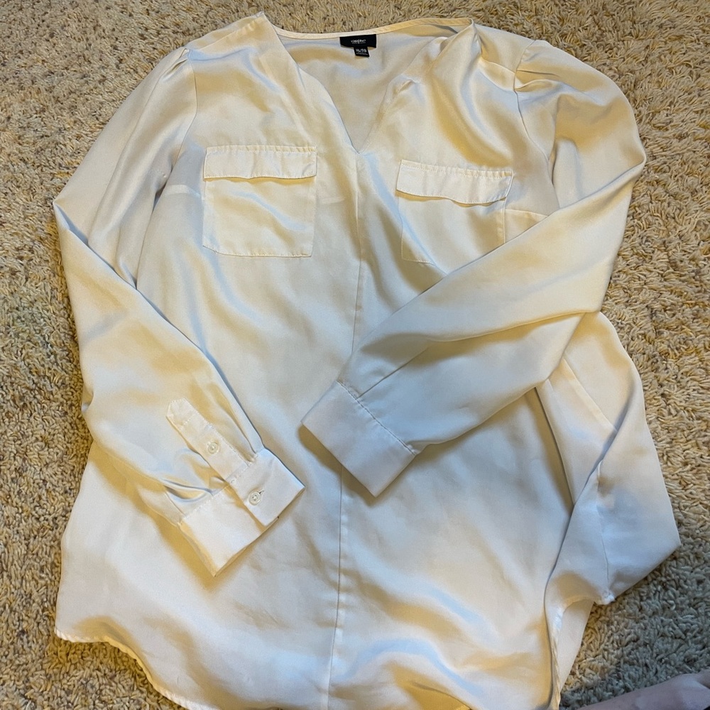 Off White Blouse